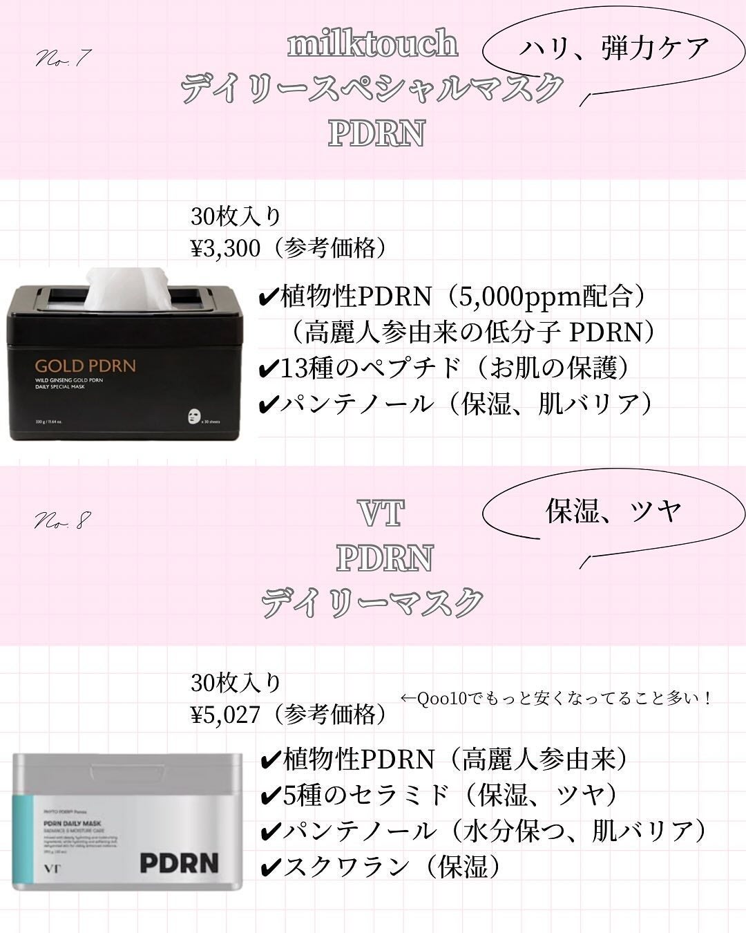 おもち♡スキンケア on LIPS 「PDRNについて簡単にまとめたよ🫡サーモン由来のものだったり、..」(6枚目)