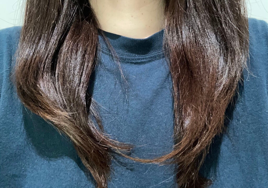 バスグロウ リペア&シャイン シャンプー/トリートメント/LUX/シャンプー・コンディショナーを使ったクチコミ(2枚目)