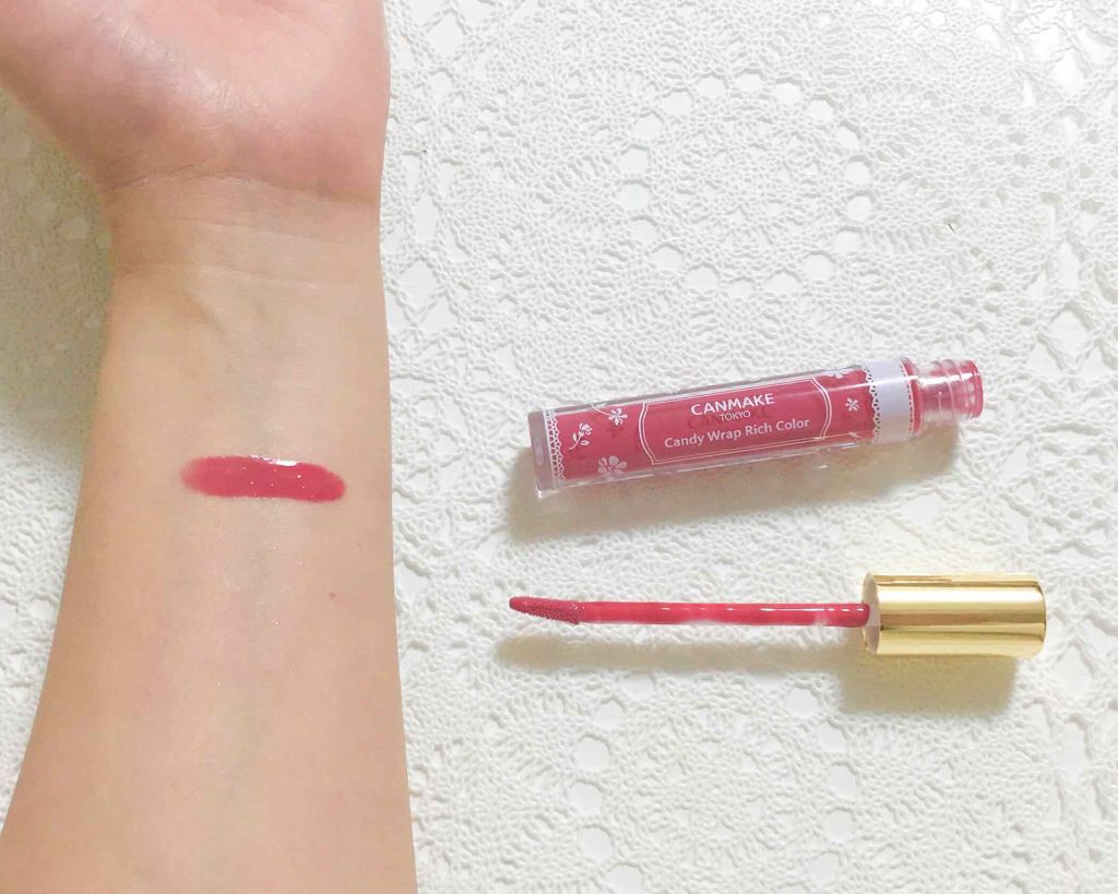キャンディラップリッチカラー/キャンメイク/リップグロスを使ったクチコミ(2枚目)