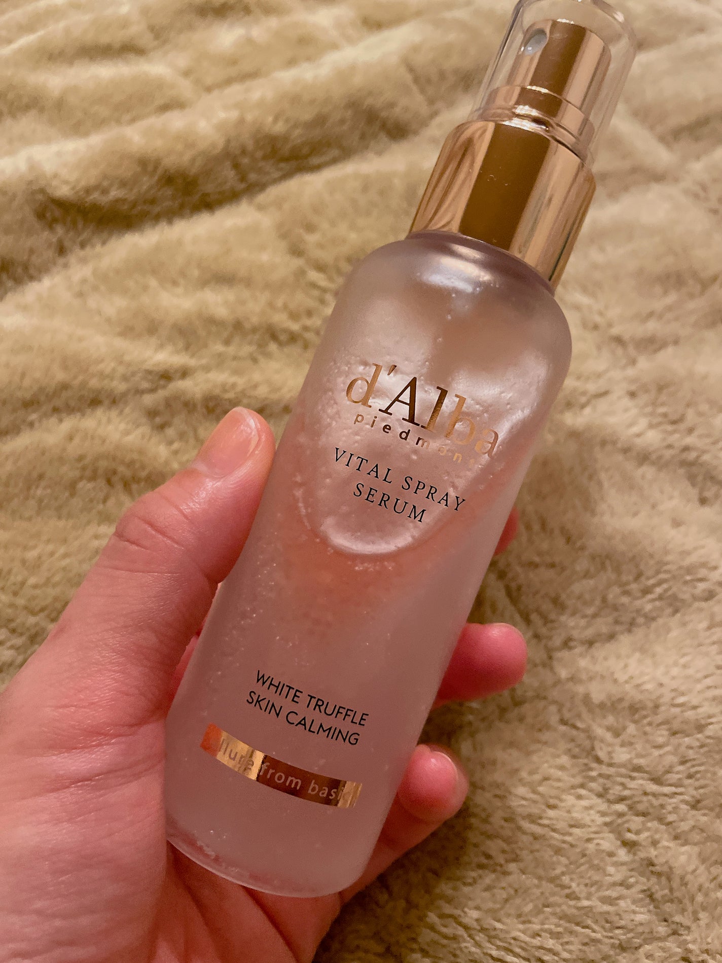 ダルバ ホワイトトリュフバイタルスプレーセラム/ダルバ/ミスト状化粧水を使ったクチコミ(1枚目)