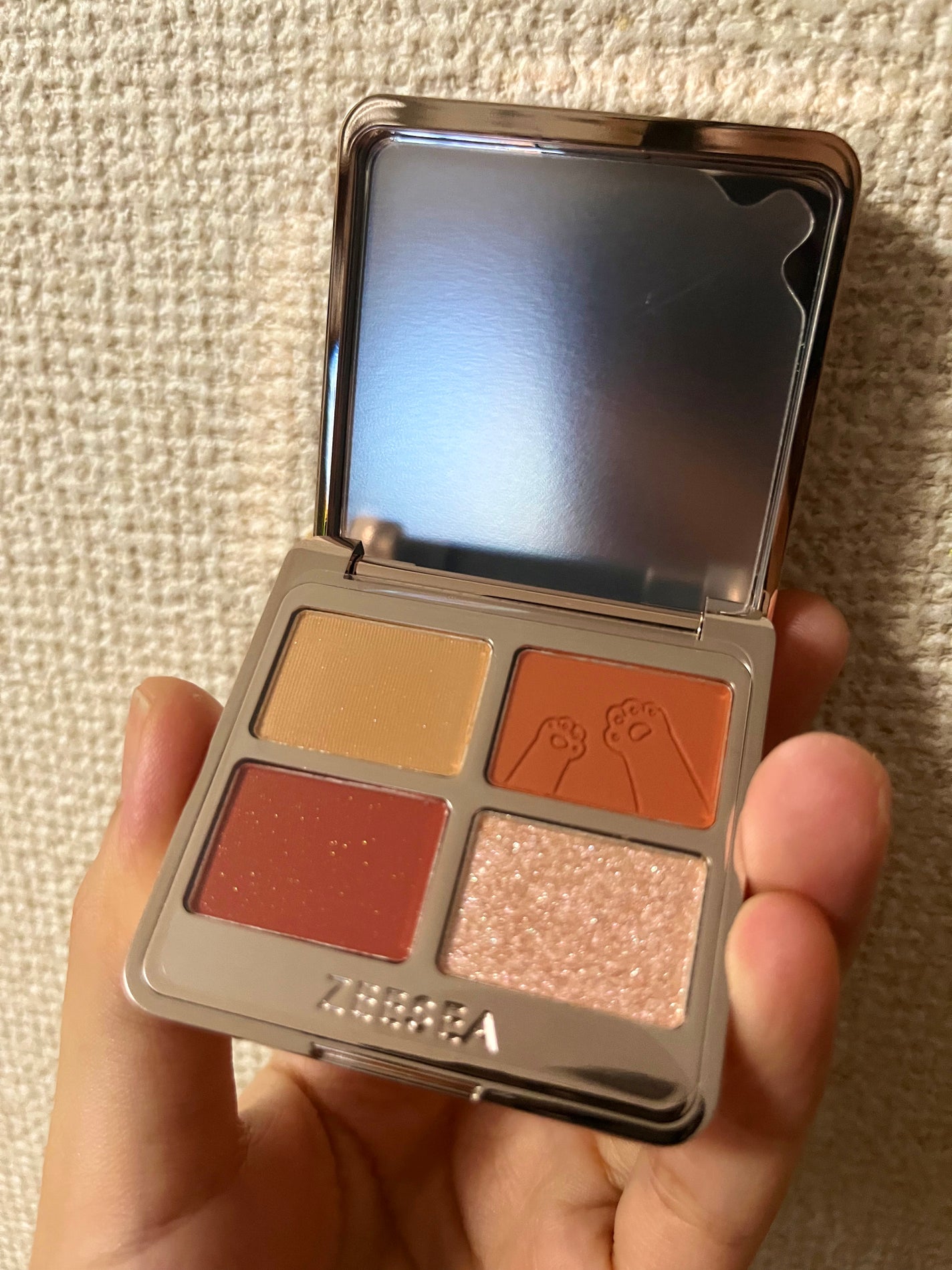 アニマルアイシャドウ(4シェード)/ZEESEA/アイシャドウパレットを使ったクチコミ(3枚目)