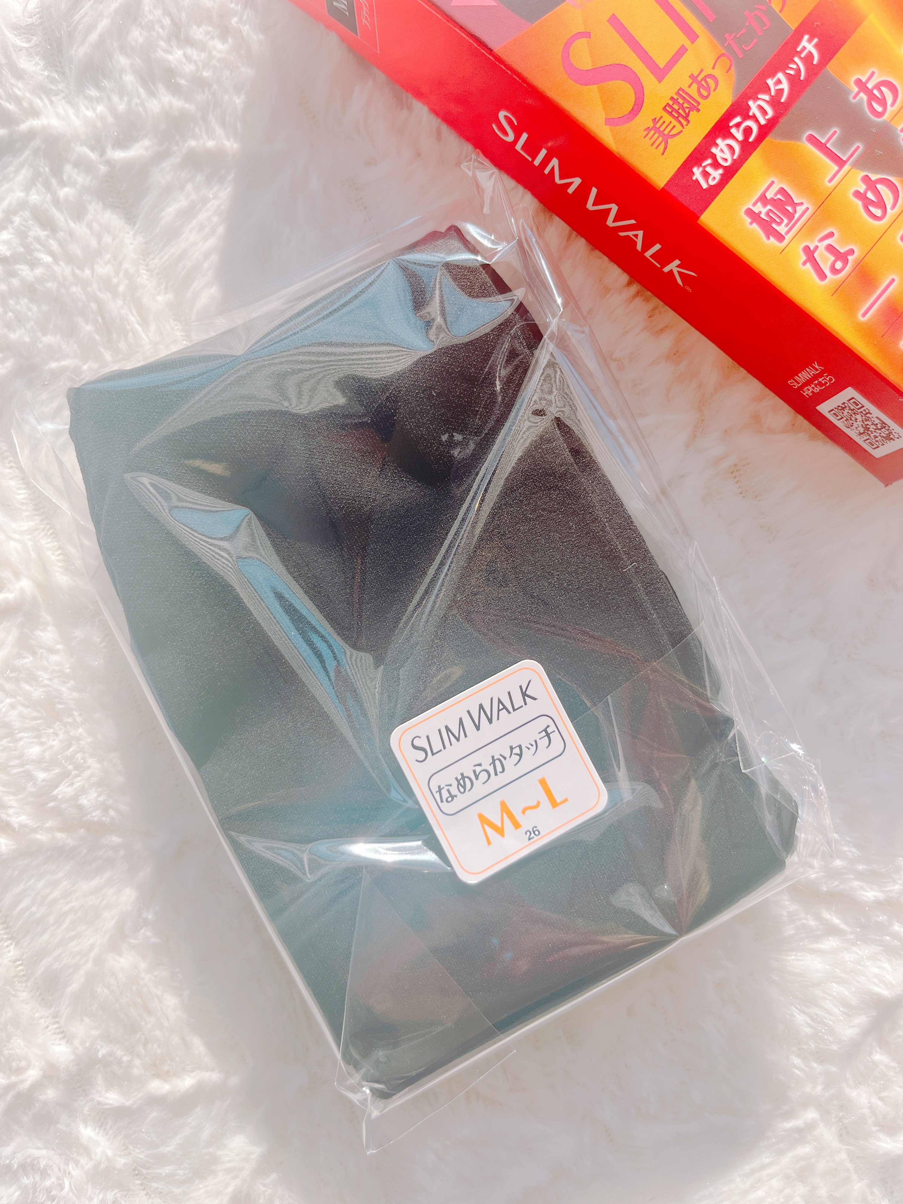 スリムウォーク 美脚あったかタイツ なめらかタッチ/SLIMWALK/着圧ソックス・レギンスを使ったクチコミ（3枚目）