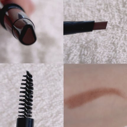 ファッションブロウ パウダーインペンシル N/MAYBELLINE NEW YORK/アイブロウペンシルを使ったクチコミ(2枚目)