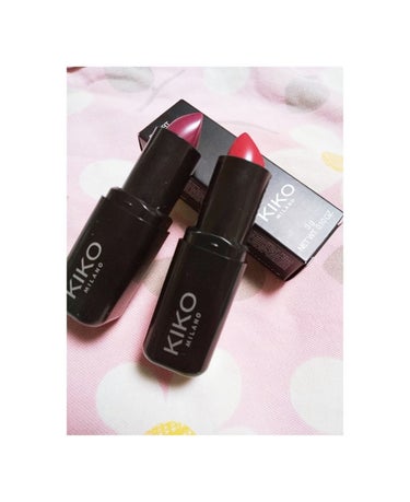 【KIKO MILANO rich and nourishing lipstick】
昨日3週間ぶりに日本に帰ってきました！今回イギリスに行ってた時にKIKO MILANOをみつけたので、入ってみました