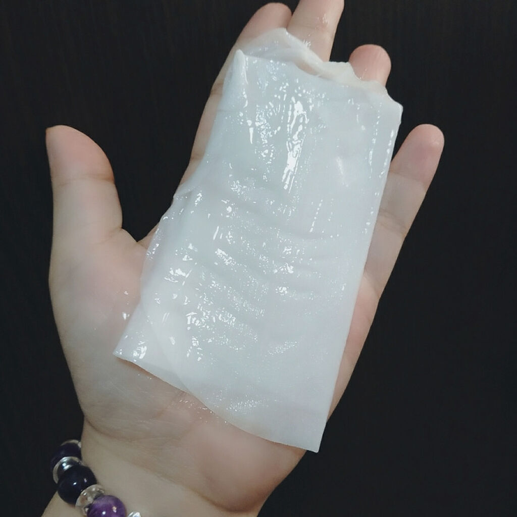 リンクルジェル乳液マスク/なめらか本舗/シートマスク・パックを使ったクチコミ（3枚目）