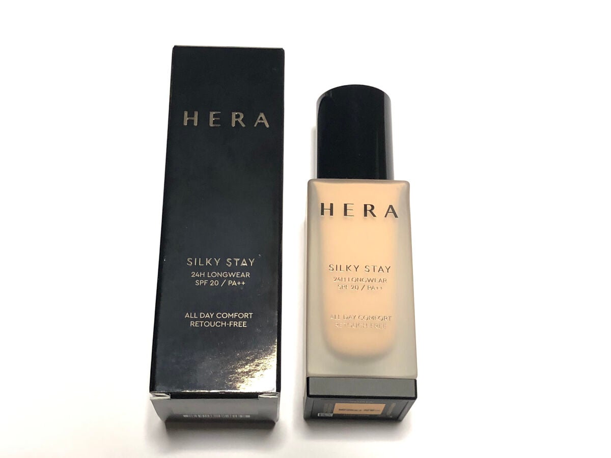 シルキーステイファンデーション/HERA/リキッドファンデーションを使ったクチコミ(1枚目)