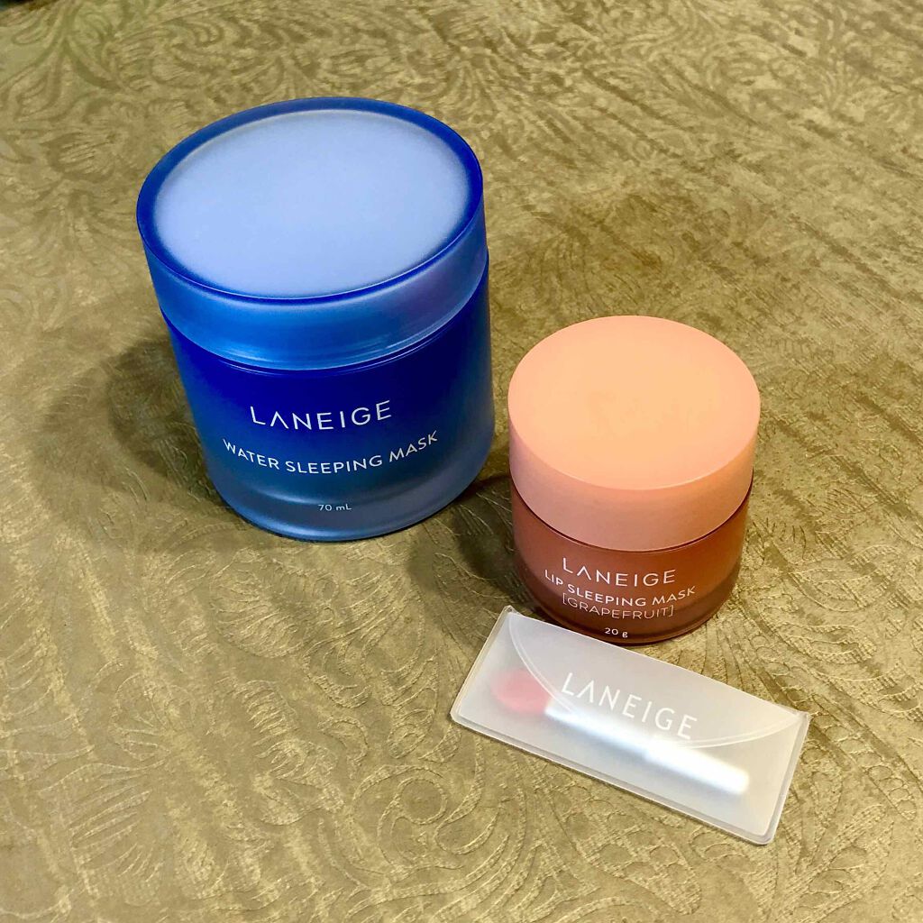 ウォータースリーピングパック/LANEIGE/フェイスクリームを使ったクチコミ（1枚目）