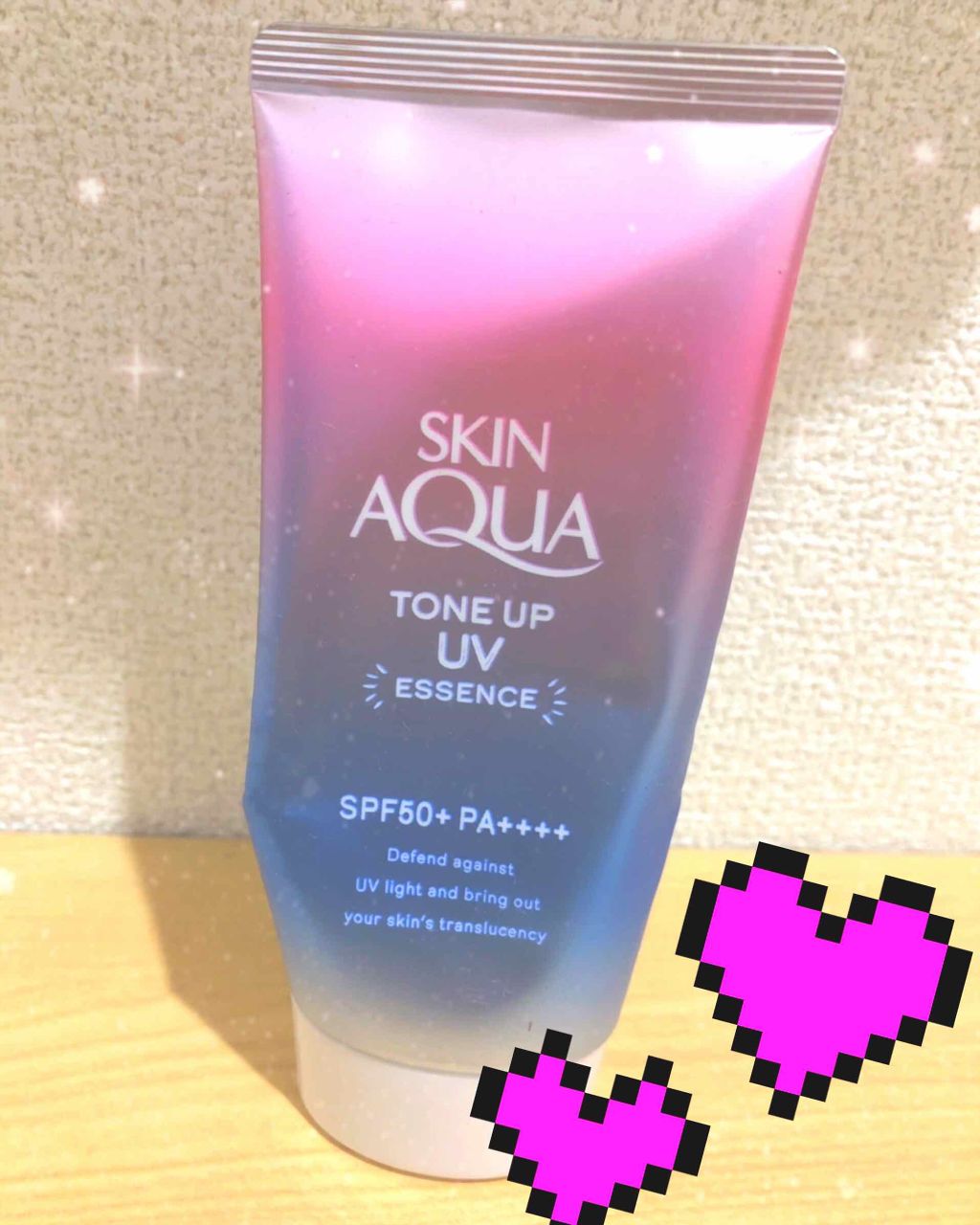 スキンアクア トーンアップUVエッセンス/スキンアクア/日焼け止めクリームを使ったクチコミ(1枚目)