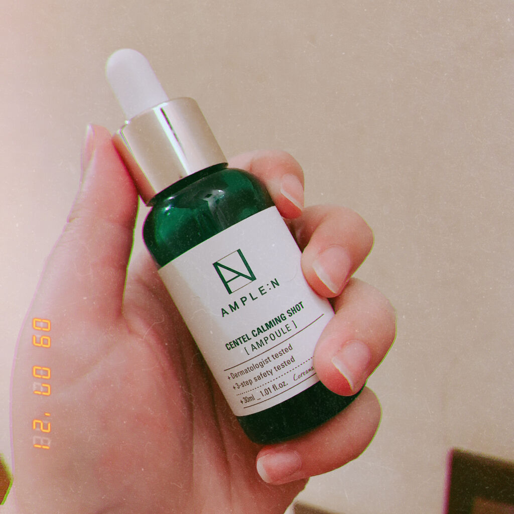 センテルカーミングショットアンプル/AMPLE:N/美容液を使ったクチコミ（1枚目）