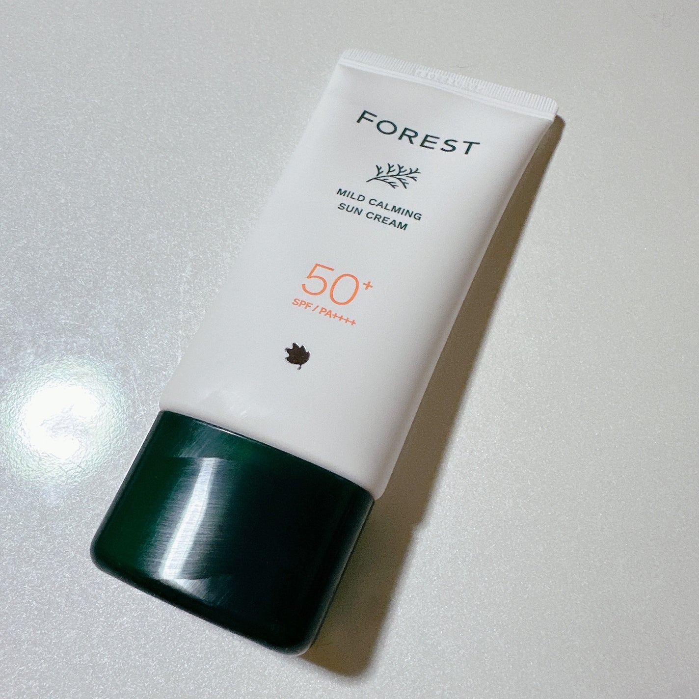 フォレスト マイルドカーミングサンクリーム/FoRest by Greenfinger/日焼け止めクリームを使ったクチコミ(2枚目)