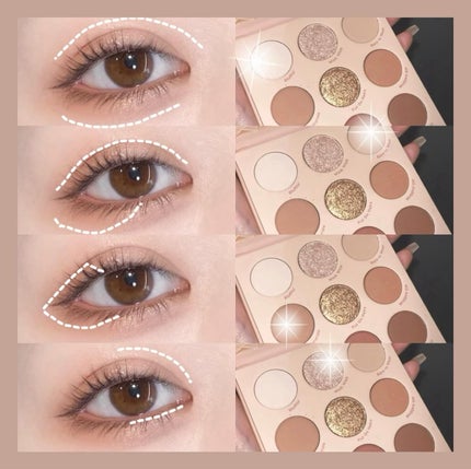 Pressed Powder Shadow /ColourPop/アイシャドウパレットを使ったクチコミ(5枚目)