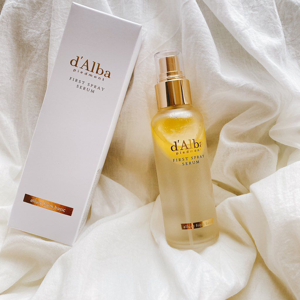 ダルバ ホワイトトリュフファーストスプレーセラム/ダルバ/ミスト状化粧水を使ったクチコミ(1枚目)