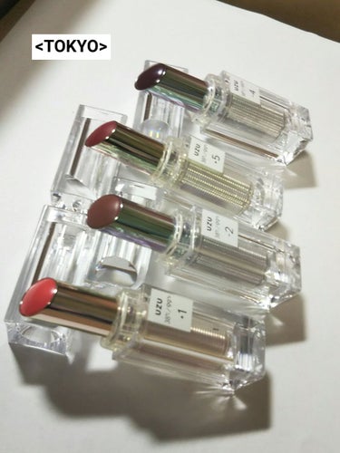 38℃/99℉ LIPSTICK  ＜YOU＞ -0.5  SHEER-GRAY/UZU BY FLOWFUSHI/口紅を使ったクチコミ（3枚目）