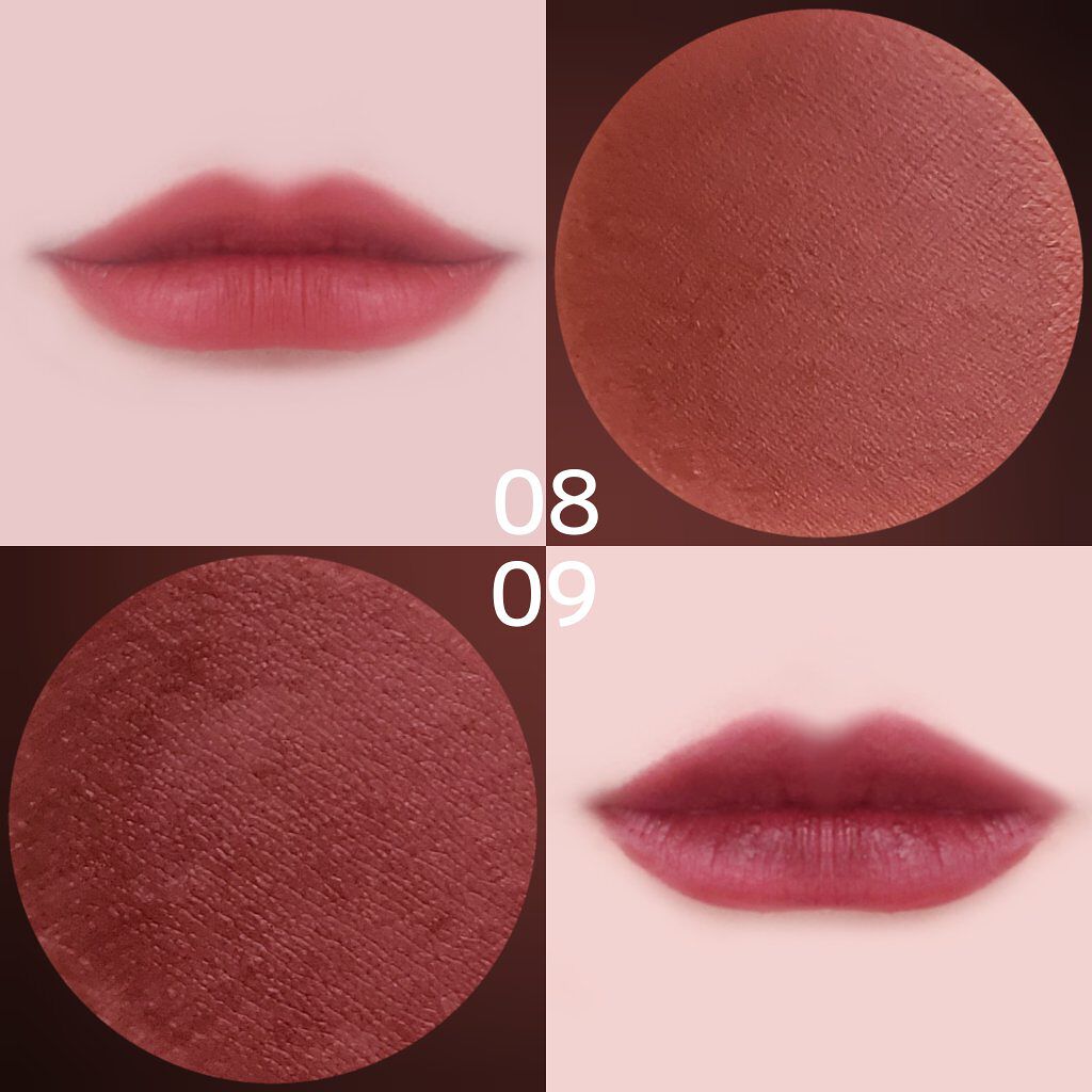 ミルクティーベルベットティント/rom&nd/リップティントを使ったクチコミ(5枚目)