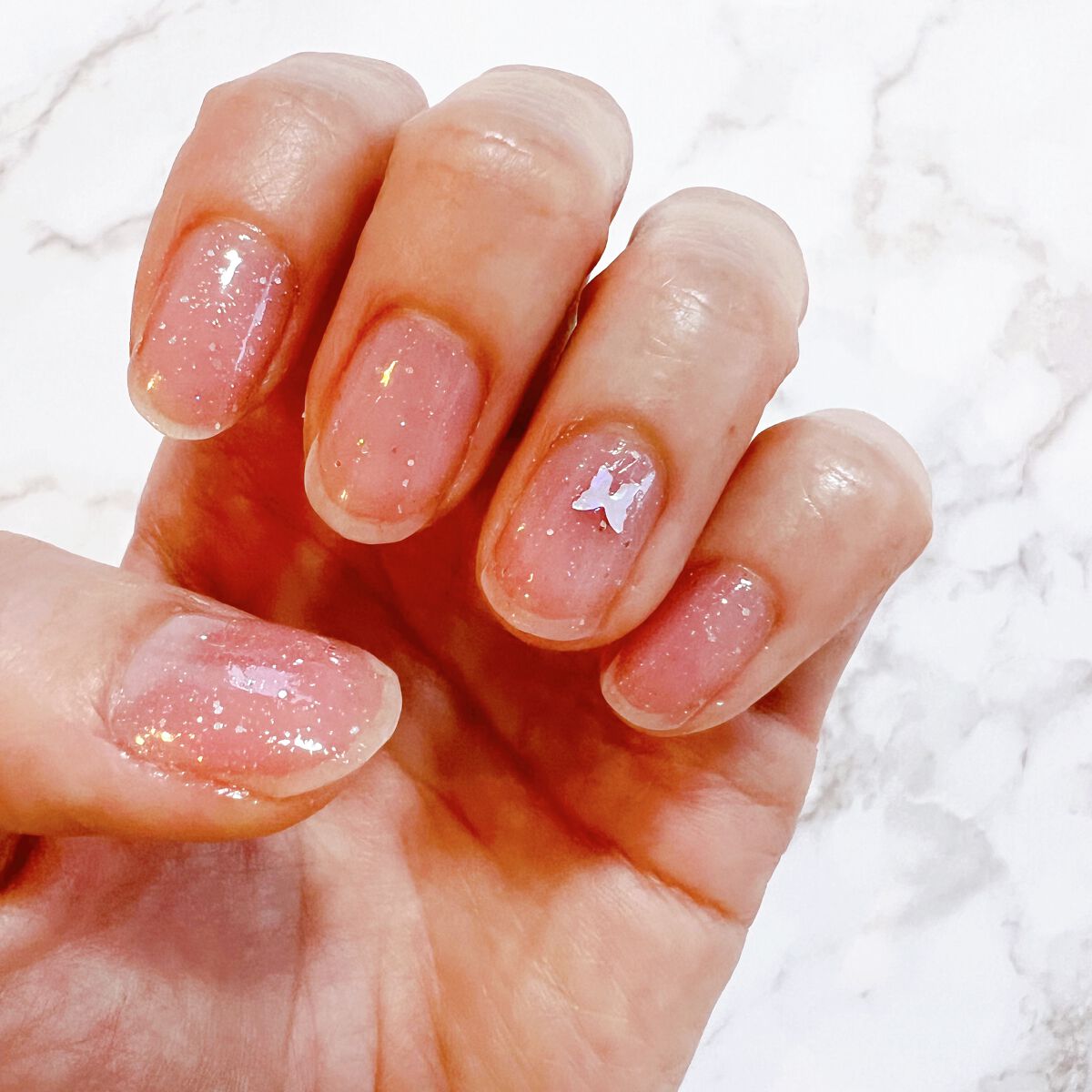 ブルースカイネイル/VCND/マニキュアを使ったクチコミ(4枚目)