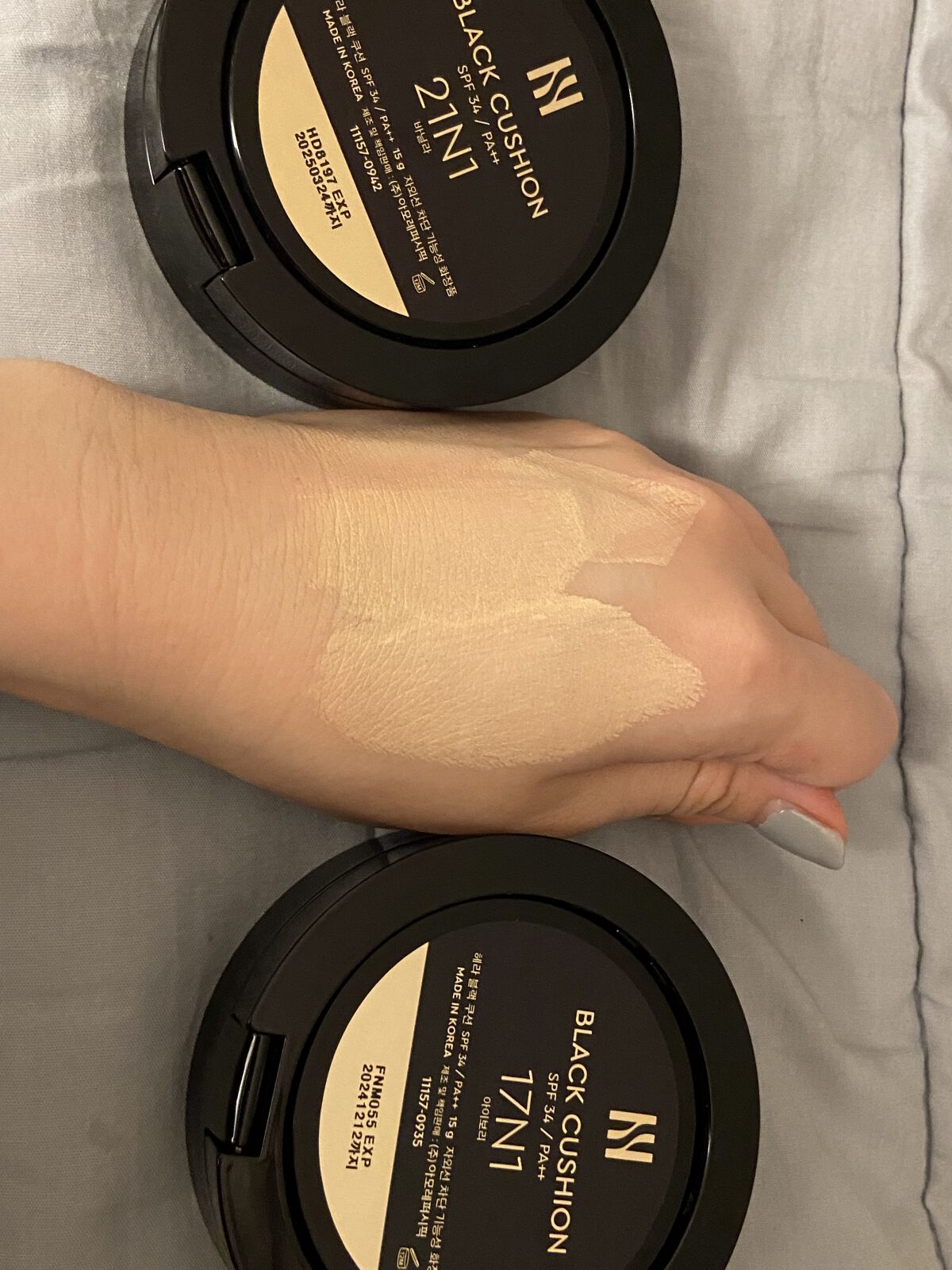 ブラック クッション/HERA/クッションファンデーションを使ったクチコミ（2枚目）