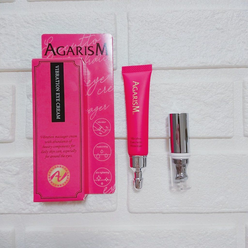 アイキュット マッサージャークリーム/AGARISM/アイケア・アイクリームを使ったクチコミ(1枚目)