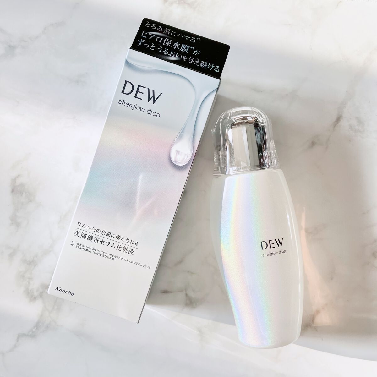 アフターグロウドロップ/DEW/化粧水を使ったクチコミ（1枚目）