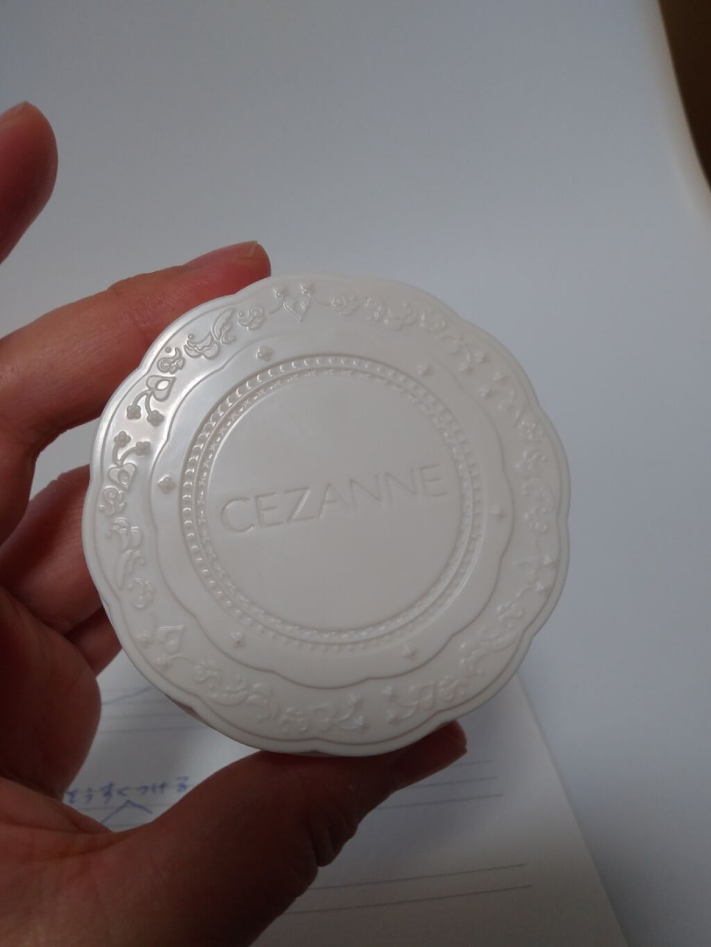 ルースパウダー用パフ・小/無印良品/パフ・スポンジを使ったクチコミ（1枚目）