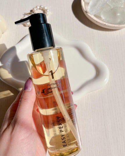 1番 さっぱりすっきりクレンジングオイル/numbuzin/オイルクレンジングを使ったクチコミ(5枚目)