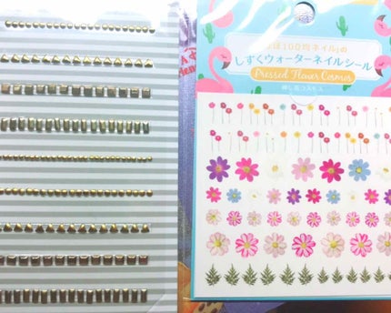 しずくネイルシール/キャンドゥ/ネイルシールを使ったクチコミ(1枚目)