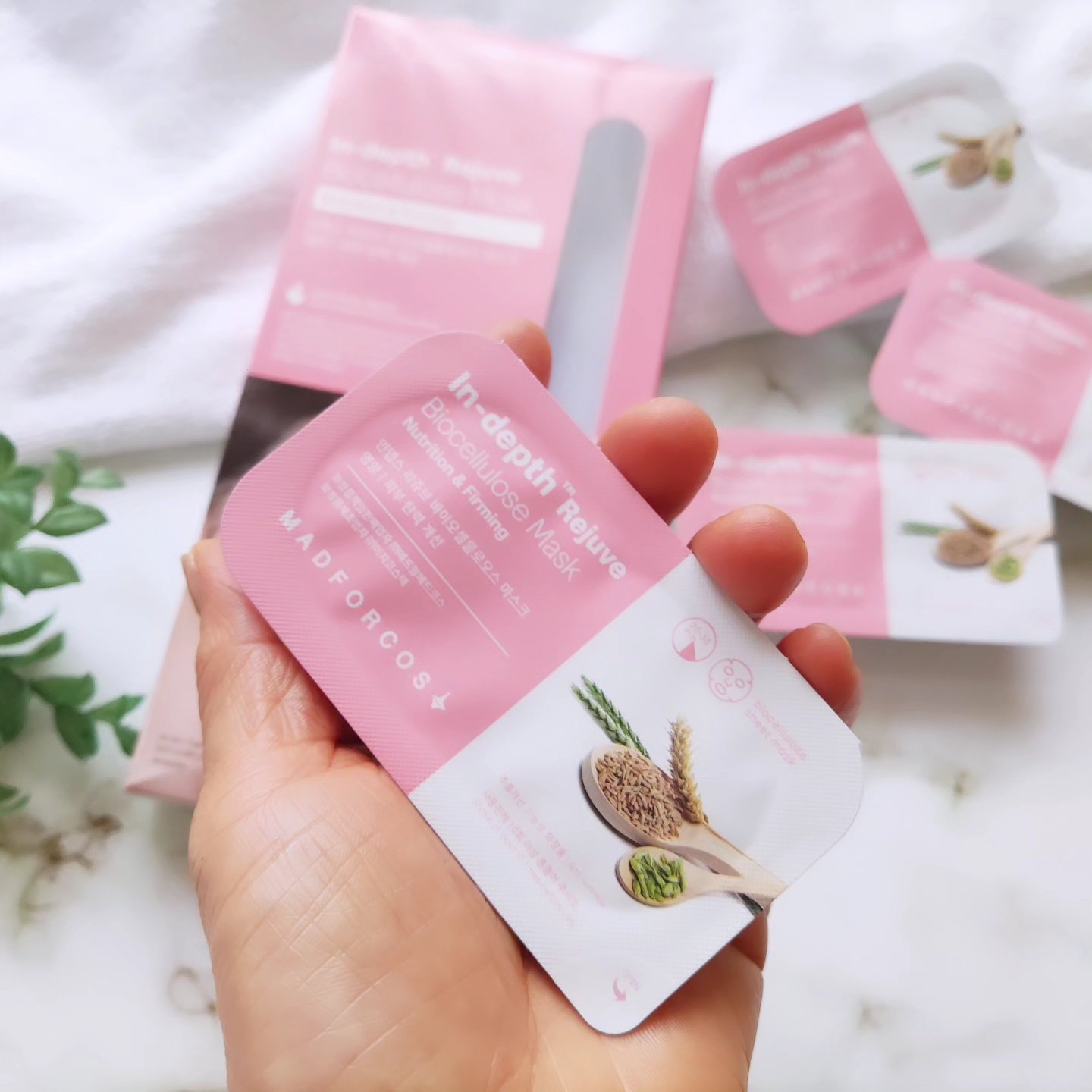 インデップス™リジュブバイオセルロースマスク/MADFORCOS/シートマスク・パックを使ったクチコミ（2枚目）