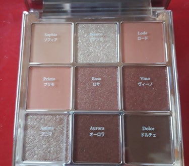 The Bella collection eyeshadow palette/CELEFIT/パウダーアイシャドウを使ったクチコミ（3枚目）