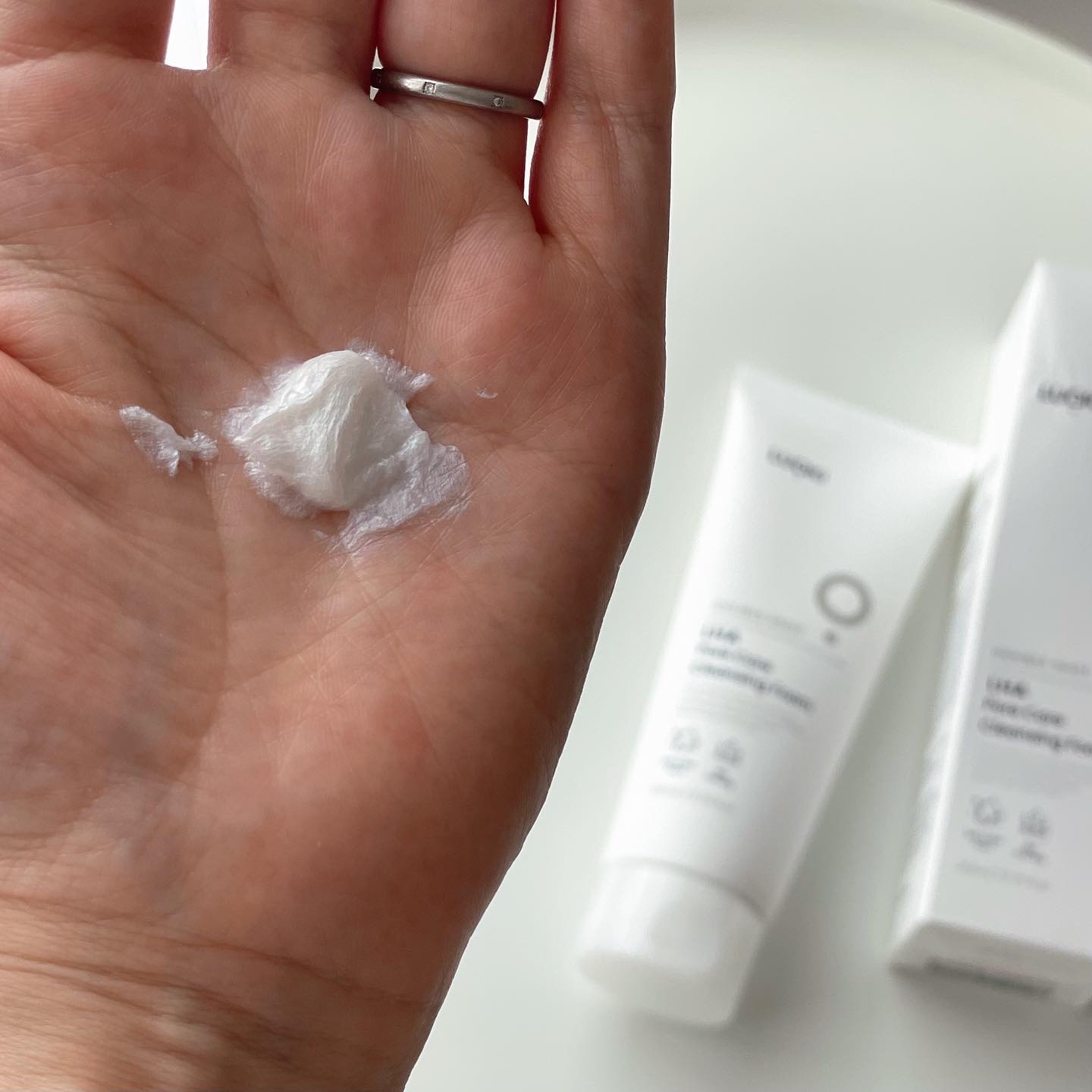 ダブルショットLHA毛穴ケアクレンジングフォーム /LUOKI/クレンジングクリームを使ったクチコミ（2枚目）