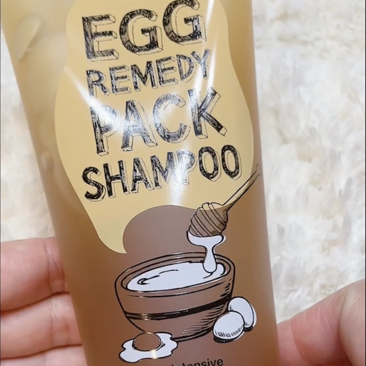 エッグレミディ パックシャンプー/too cool for school/市販シャンプーを使ったクチコミ（2枚目）