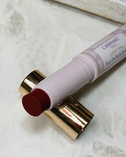 ステイオンバームルージュ/キャンメイク/口紅を使ったクチコミ(2枚目)