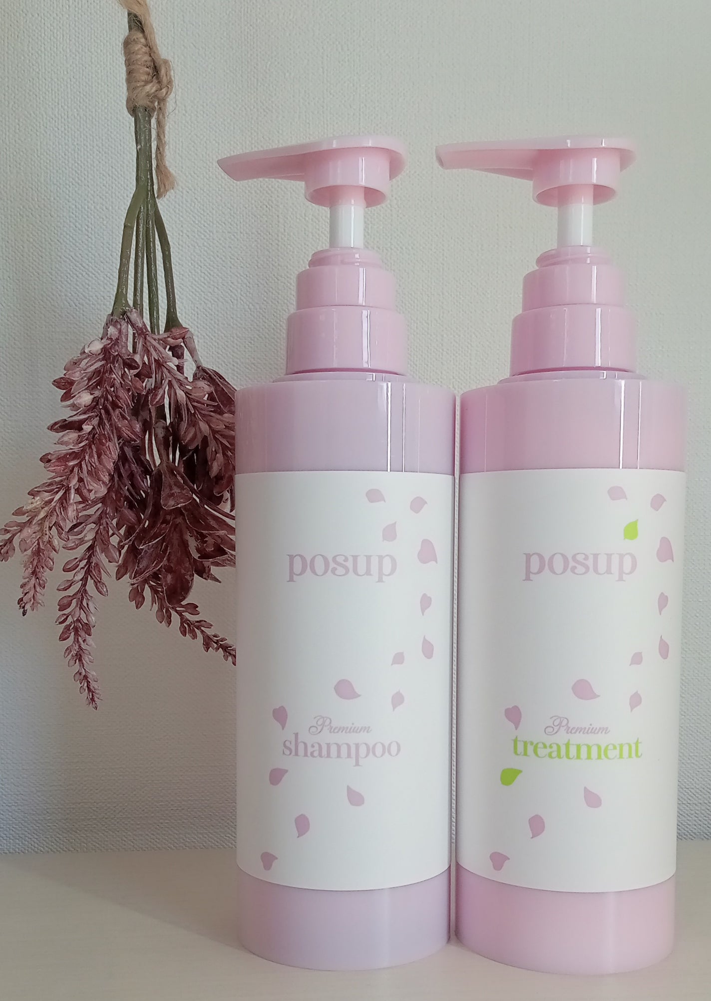 ポスプ プレミアムシャンプー/プレミアムトリートメント/posup/市販シャンプーを使ったクチコミ(1枚目)