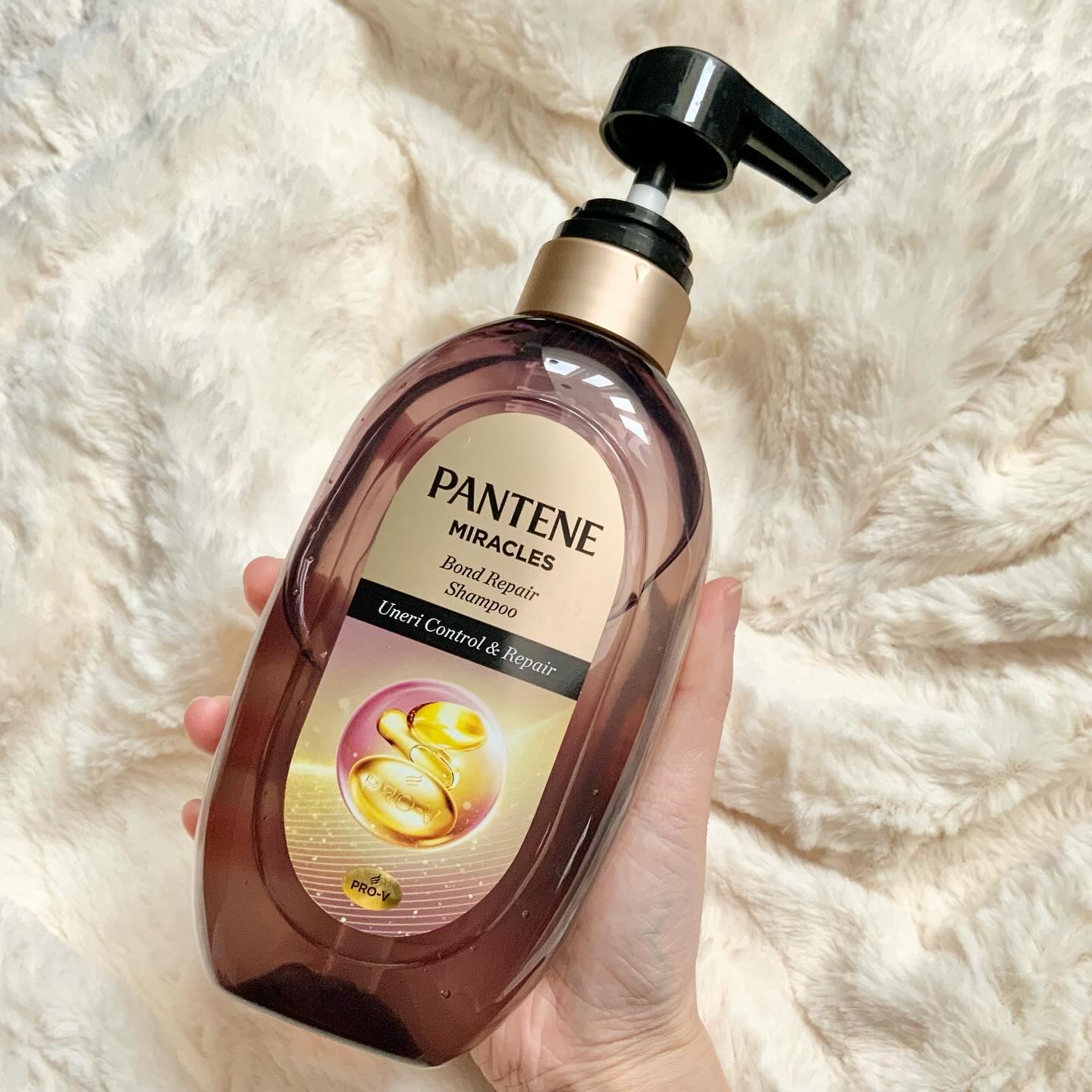 ミラクルズ うねりコントロール&リペア ボンドリペア シャンプー/トリートメント/パンテーン/市販シャンプーを使ったクチコミ（2枚目）