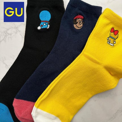 ジーユー ソックス DORAEMON