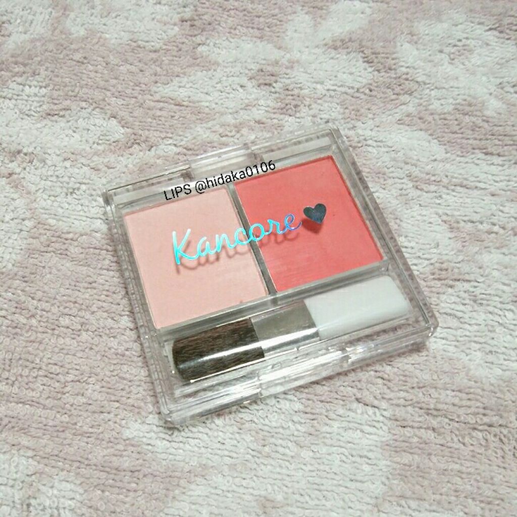 カンコレ チーク/DAISO/パウダーチークを使ったクチコミ（1枚目）