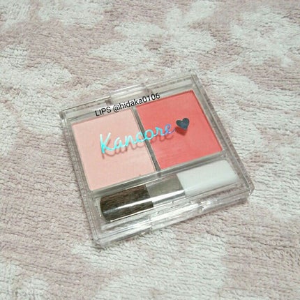 カンコレ チーク/DAISO/パウダーチークを使ったクチコミ(1枚目)