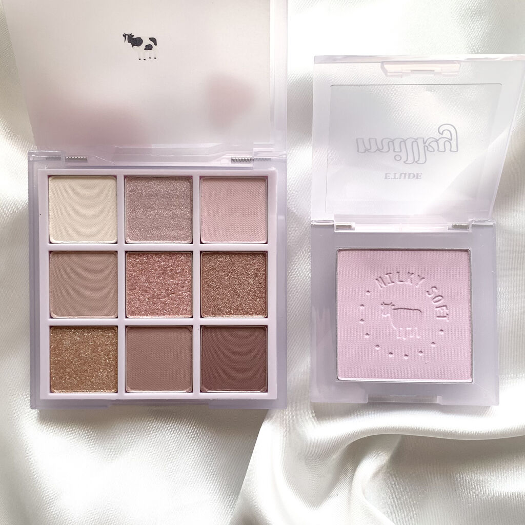 プレイカラーアイズ ≪ミルキーコレクション≫/ETUDE/アイシャドウパレットを使ったクチコミ（2枚目）