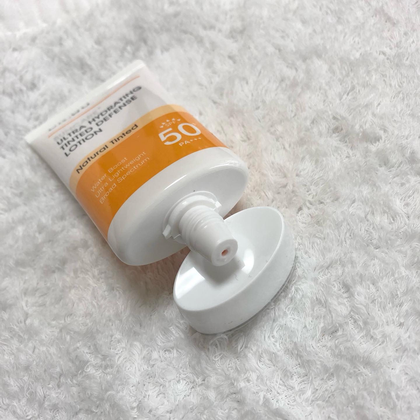 サンスクリーン+モイスト（色付き）＜日焼け止め＞/DR.WU/日焼け止めローションを使ったクチコミ（3枚目）