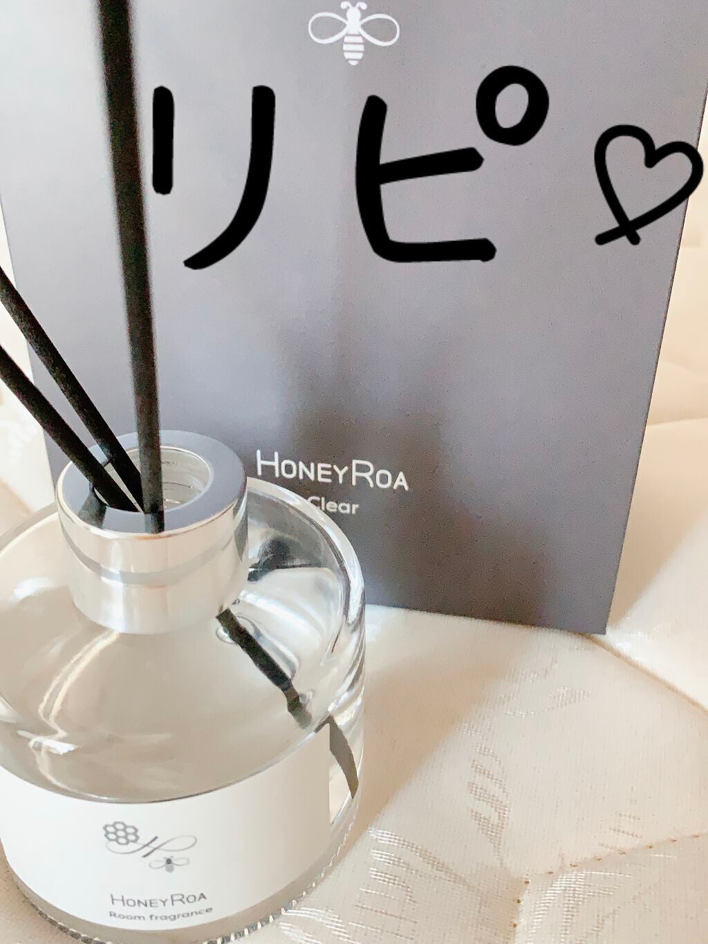 茉荼華-芹莉奈 on LIPS 「✅ハニーロア ルームフレグランス クリア私のおすすめフレグラン..」(1枚目)