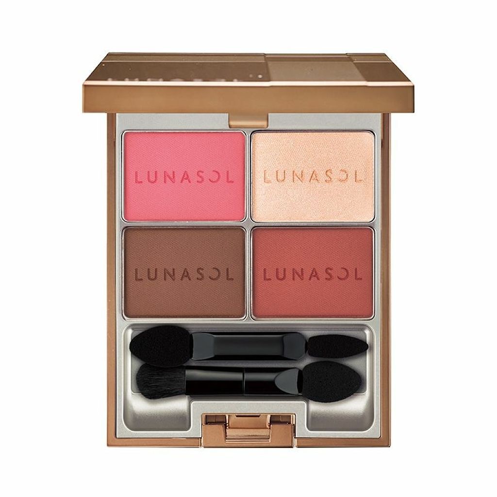 スキンモデリングアイズ/LUNASOL/アイシャドウパレットを使ったクチコミ(1枚目)