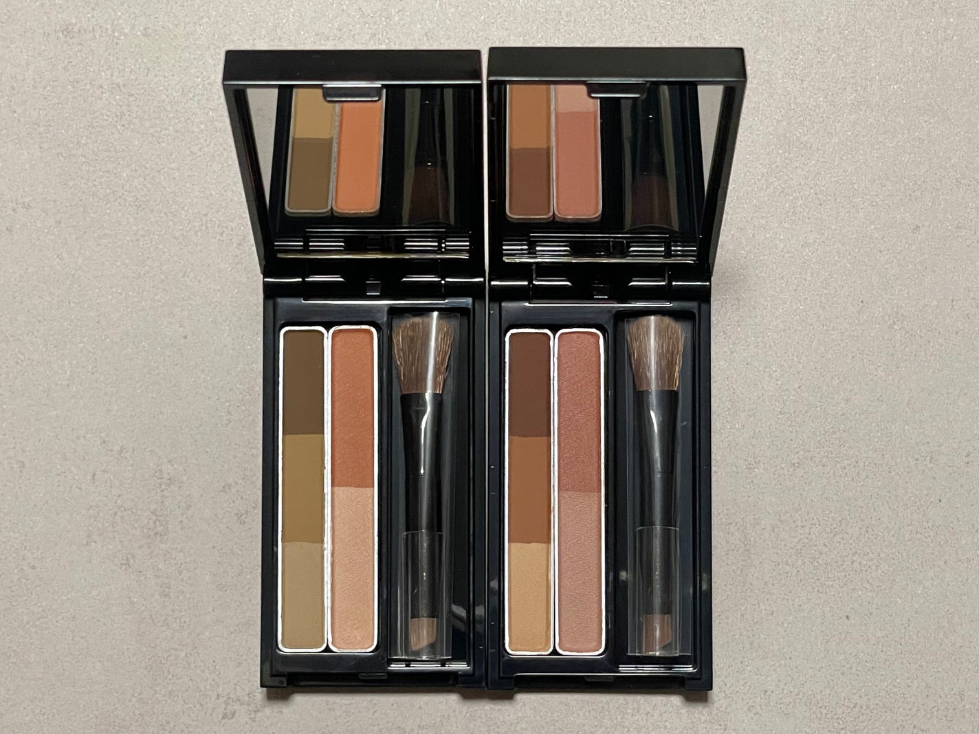 デザイニングアイブロウ3D(デュアルカラー)/KATE/パウダーアイブロウを使ったクチコミ(1枚目)