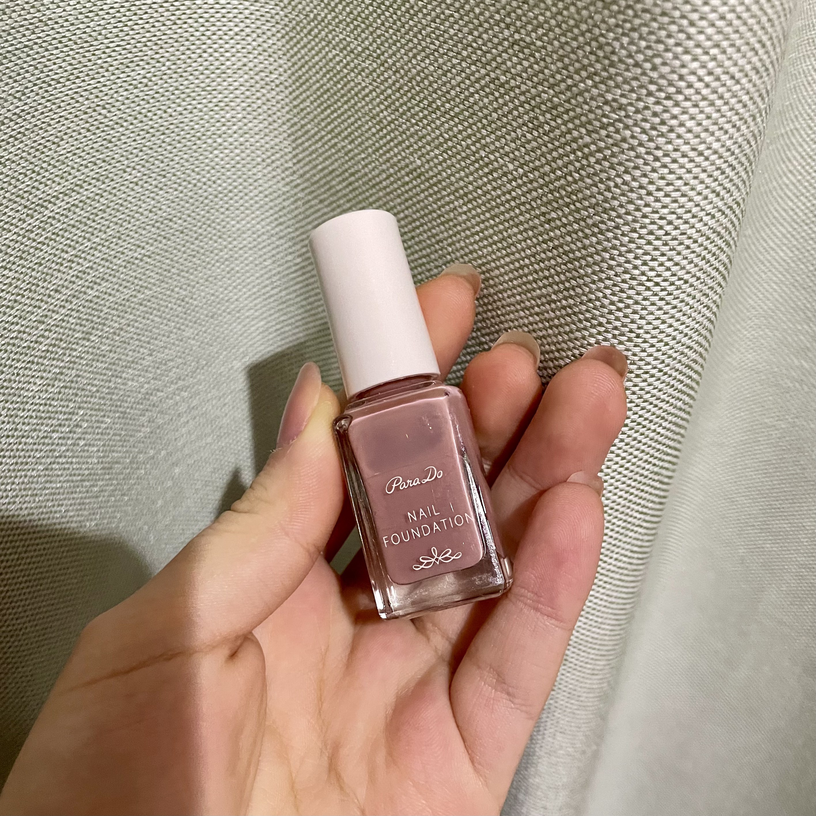 ネイルファンデーション/パラドゥ/マニキュアを使ったクチコミ（1枚目）