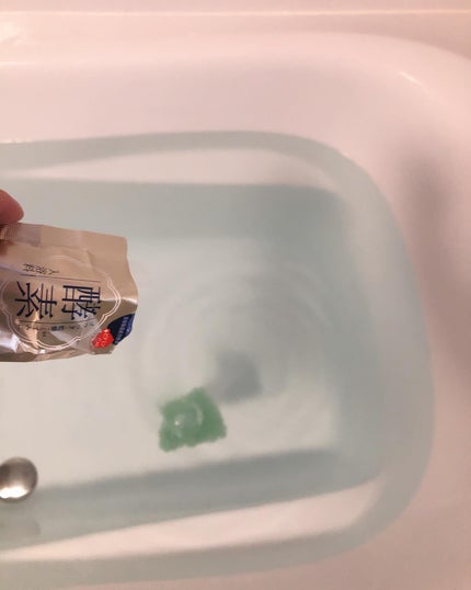 酵素スキンクリアバスパウダー/酵素専科/無機塩系入浴剤を使ったクチコミ(4枚目)
