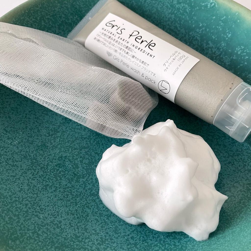 wash&pack/グリーペルル/洗顔フォームを使ったクチコミ(3枚目)