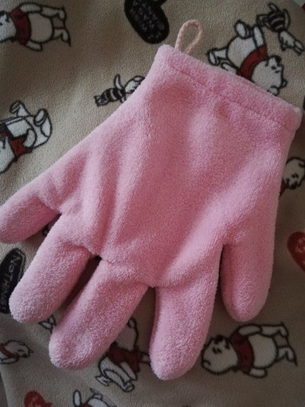 速乾 超吸収!ヘアドライ手袋/DAISO/ヘアケアグッズを使ったクチコミ(1枚目)
