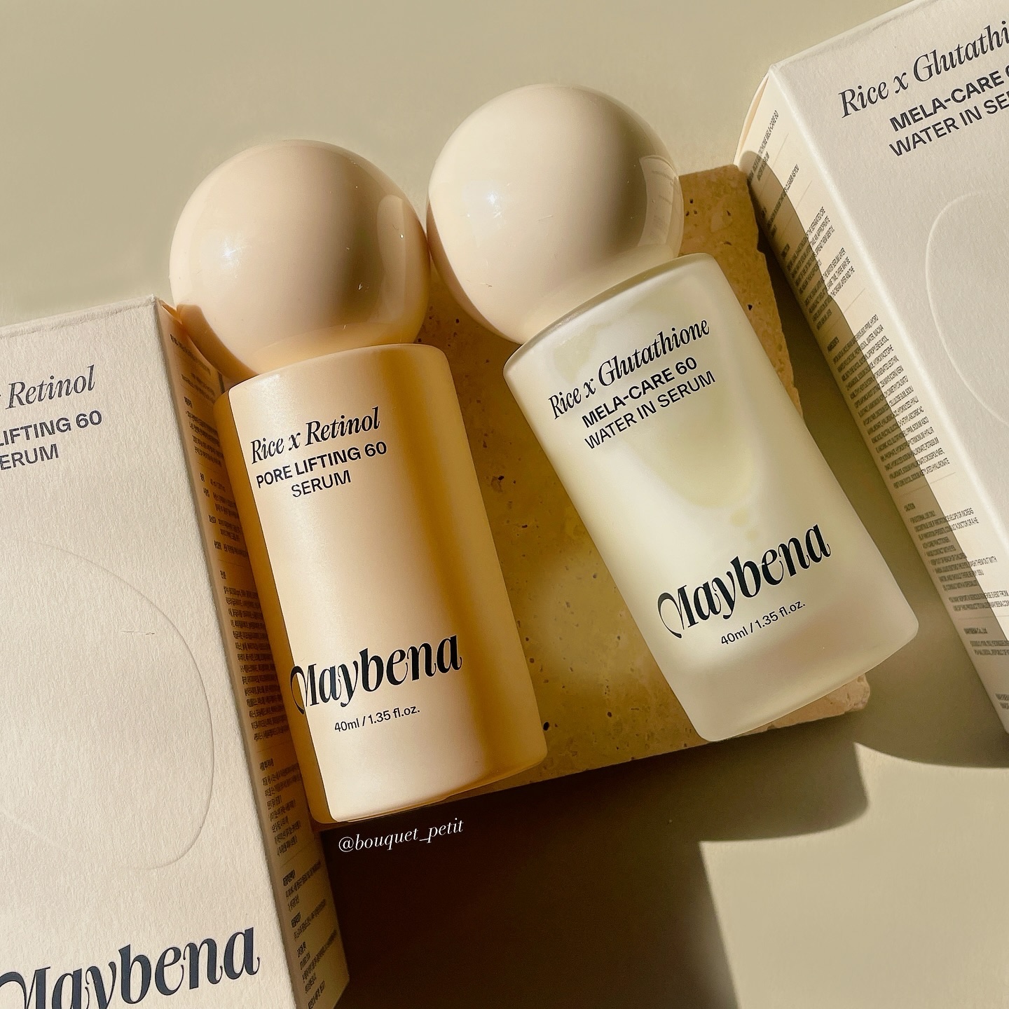 ライスX グルタチオン メラケアー60 ウォーターインセラム/MAYBENA/美容液を使ったクチコミ（2枚目）