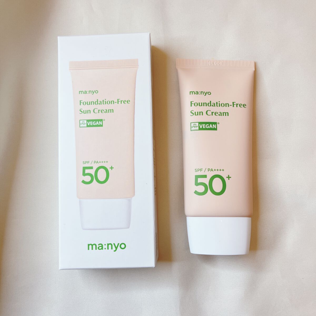 ファンデフリー サンクリーム/manyo/日焼け止めクリームを使ったクチコミ(2枚目)