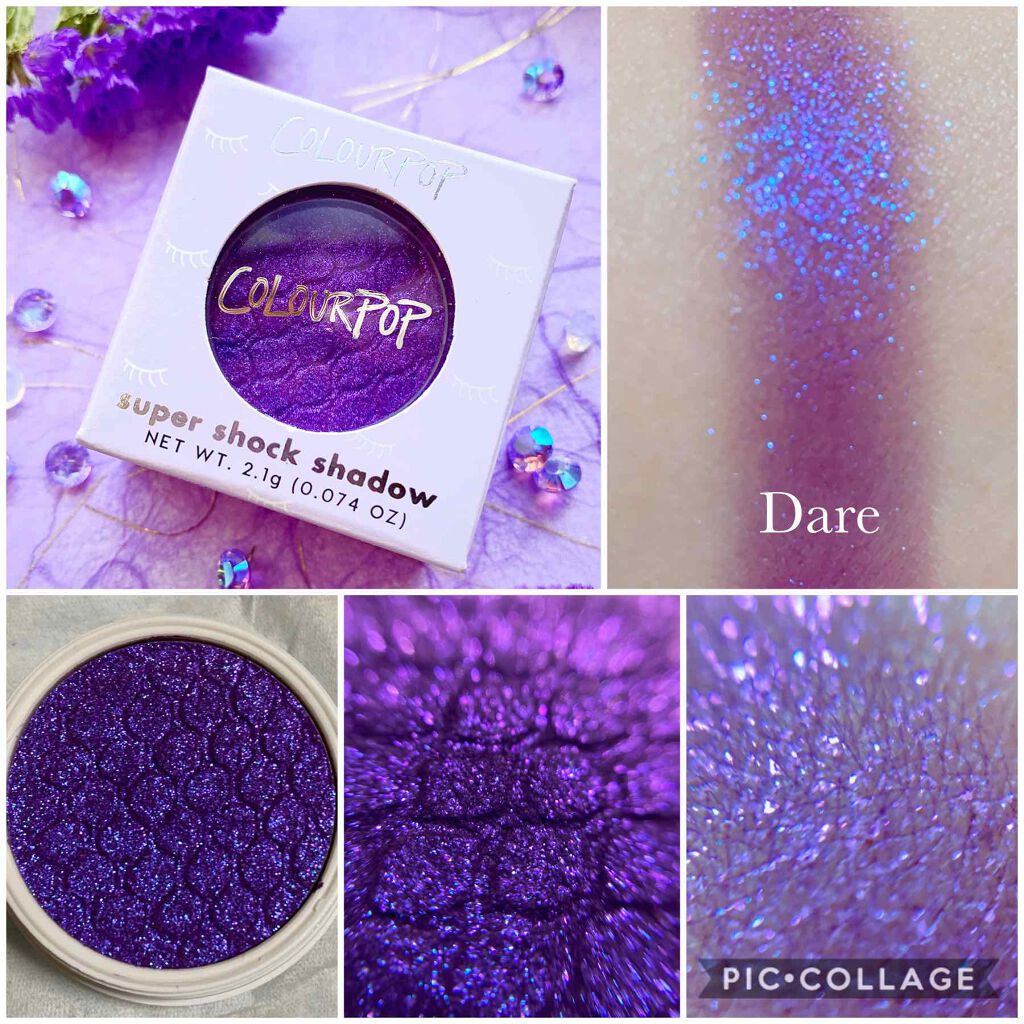 Super Shock Shadow/ColourPop/単色アイシャドウを使ったクチコミ（2枚目）