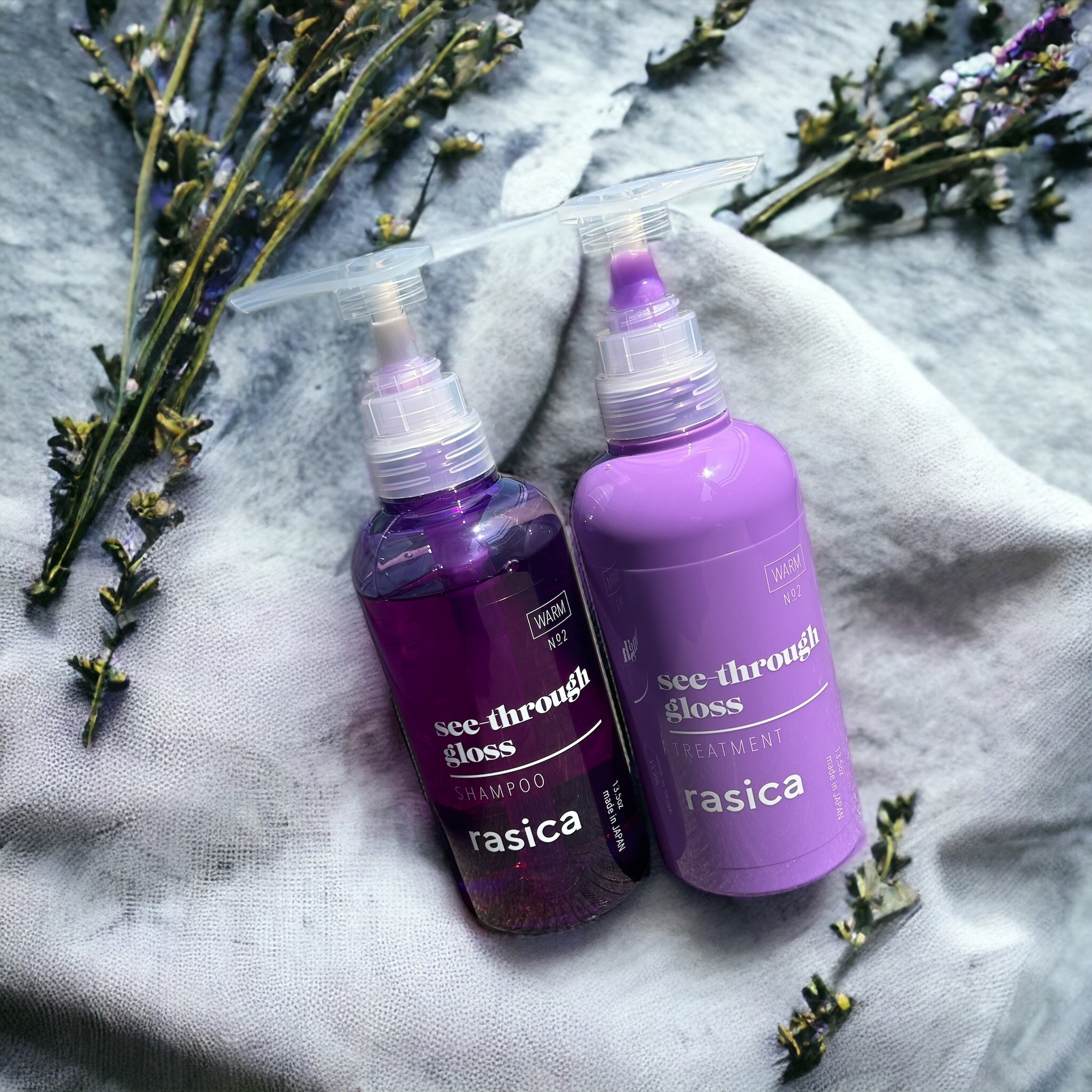 シースルーグロスシャンプー／トリートメント/rasica/市販シャンプーを使ったクチコミ（1枚目）