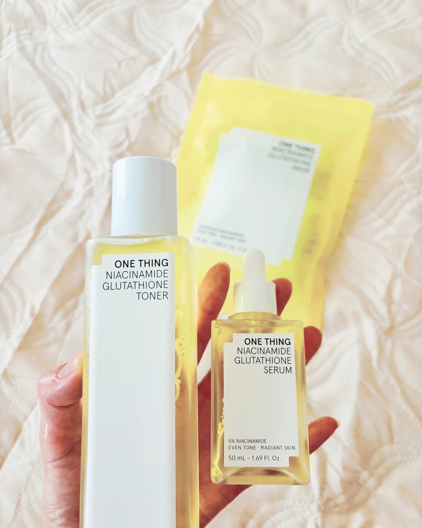 ナイアシンアミドグルタチオントナー/ONE THING/化粧水を使ったクチコミ（1枚目）