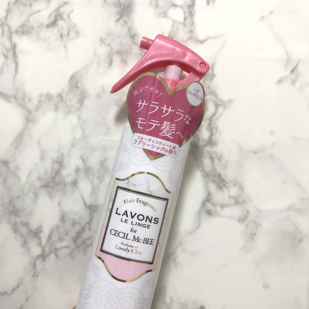 ラボン for CECIL MACBEE セシルマクビー ヘアフレグランスミスト ラブリーシック/ラボン/ヘアミストを使ったクチコミ（1枚目）